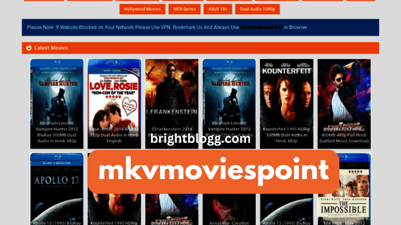 MKVMoviesPoint: The Ultimate Guide to Safe and Easy Movie Downloads